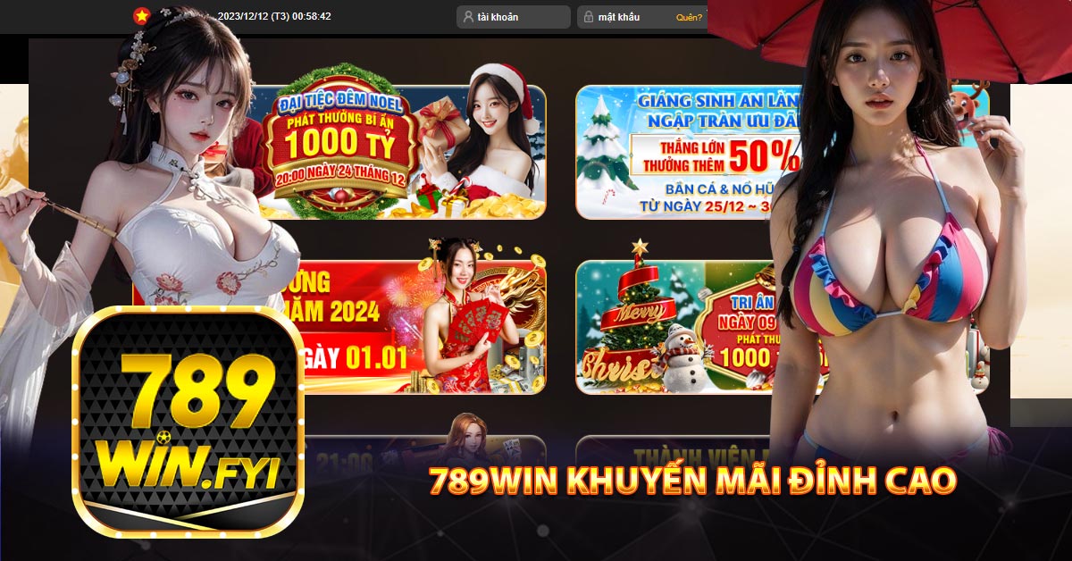 789win khuyến mãi đỉnh cao